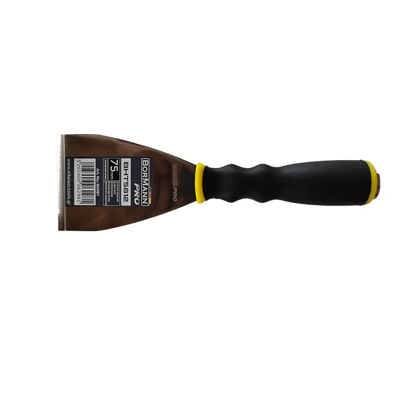 Bormann Raschietto Inox 75mm Manico Bicomponente