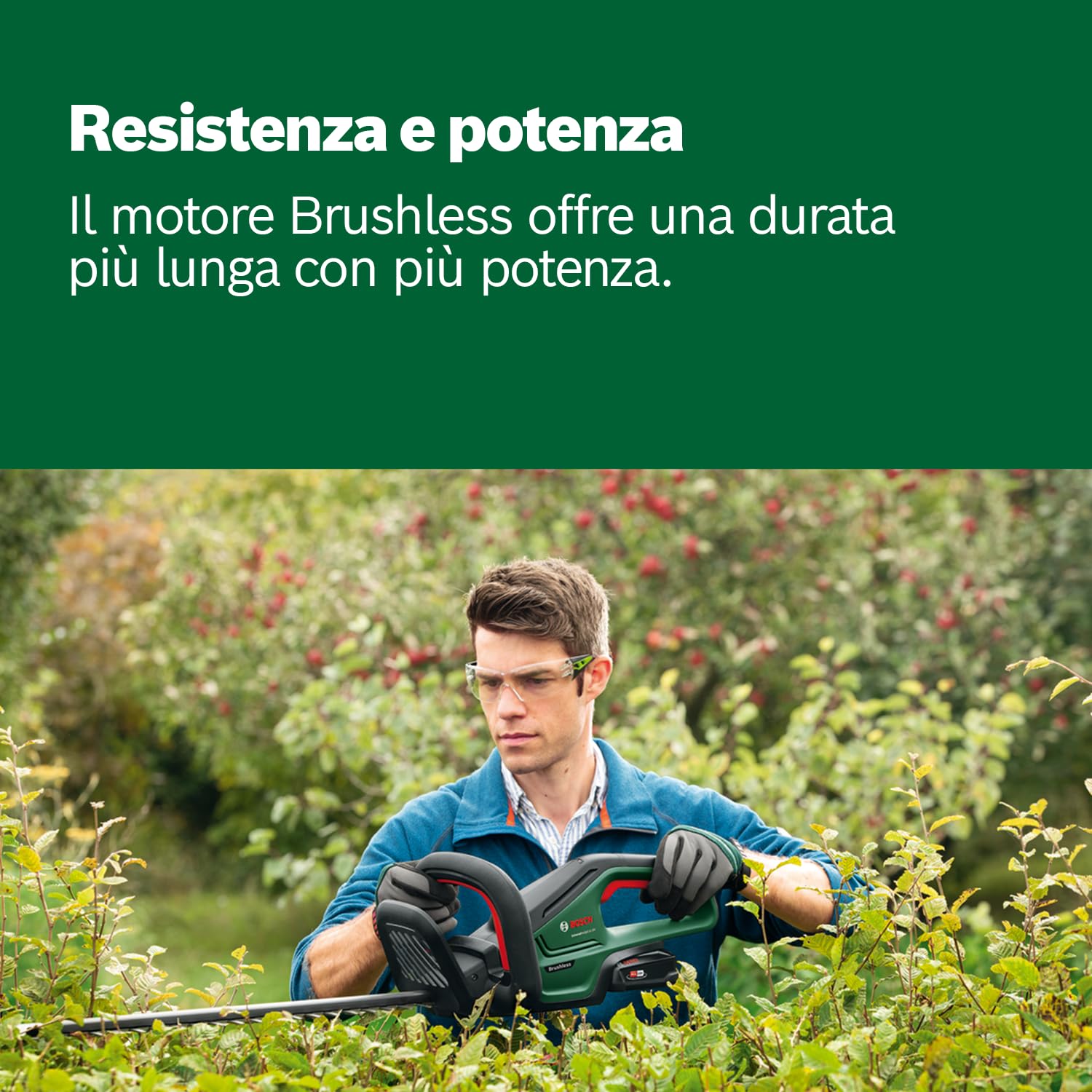 Bosch UniversalHedgeCut 18V-50 Tagliasiepi senza Batteria