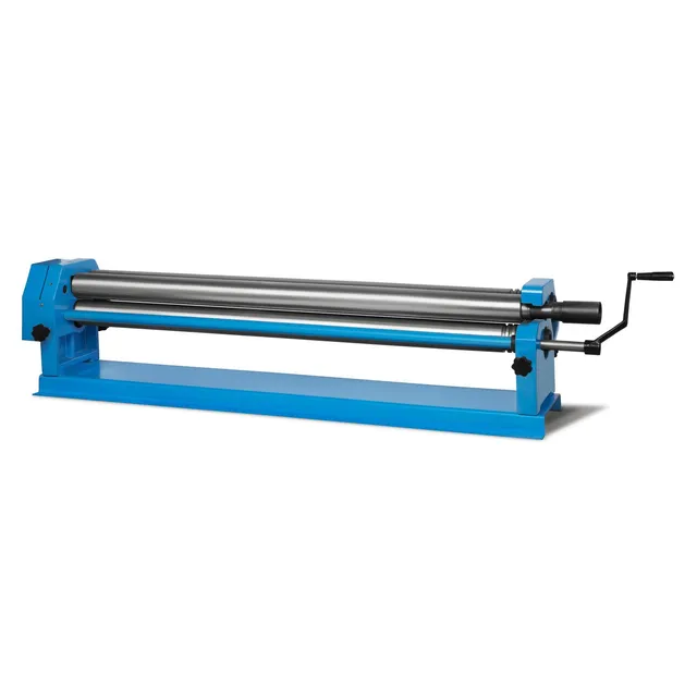 EBERTH Calandra a tre rulli lamiera 1300 mm acciaio 0,75 mm