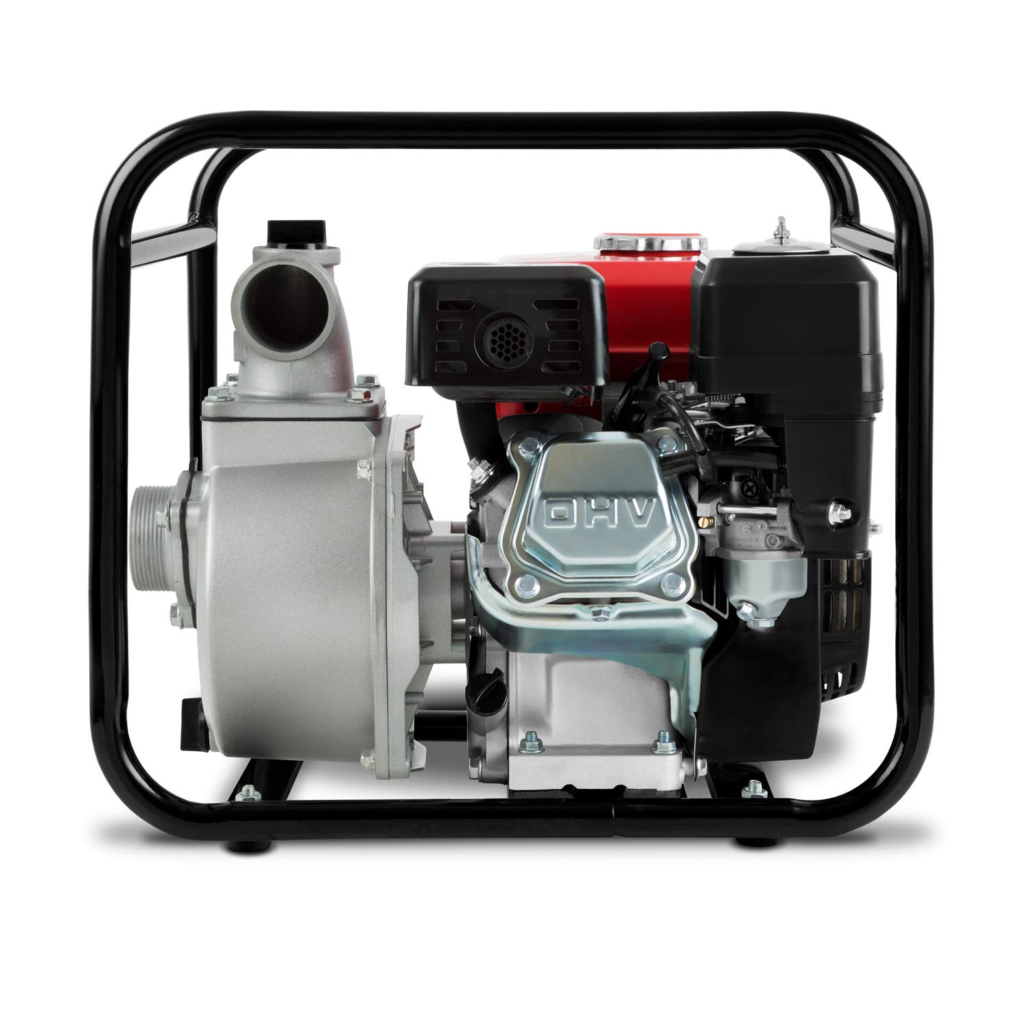 EBERTH Motopompa a Scoppio 5,5 CV 2 Pollici 30000 l/h