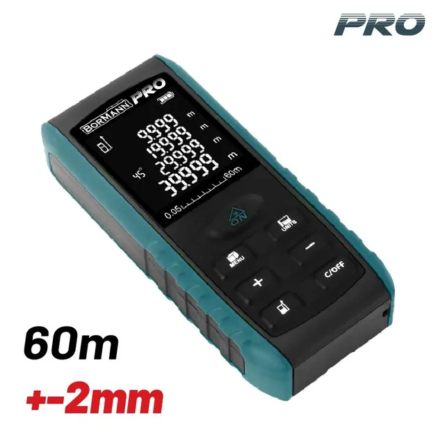 Bormann Telemetro Laser 60m Misuratore