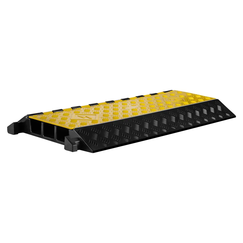 Wiltec canalina passacavi carrabile 95x49x8cm 3 canali 30t