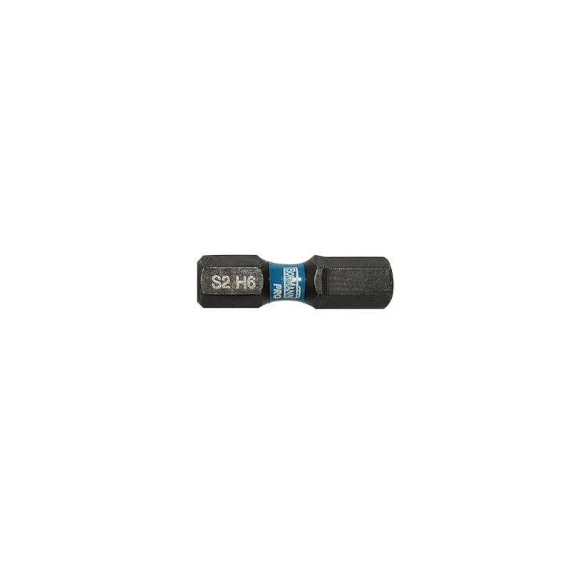 Bormann X-Pro Bit Esagonali H6x25 mm 2 Pezzi