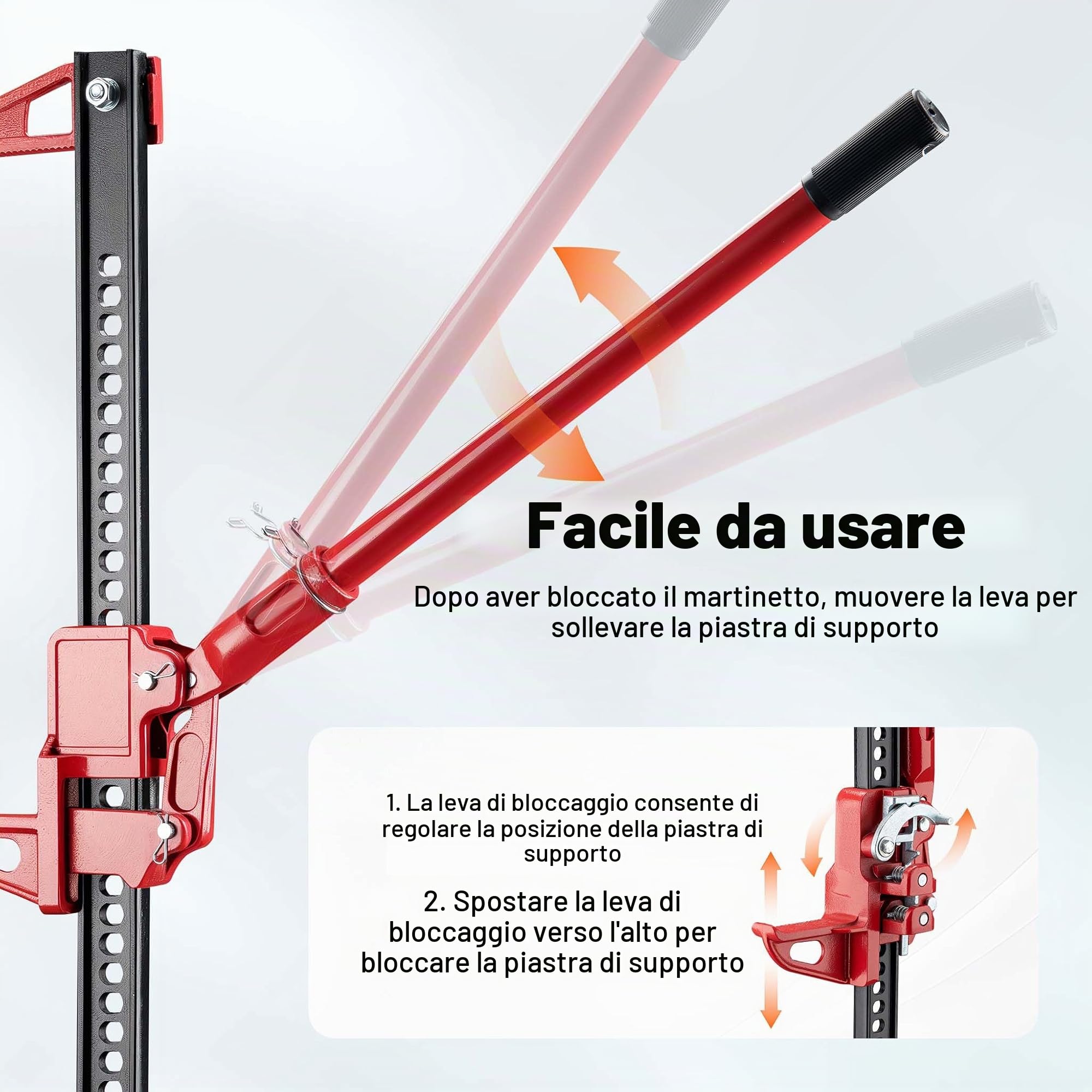 Wiltec Binda Meccanica 60" 3000 kg Sollevamento 135 cm