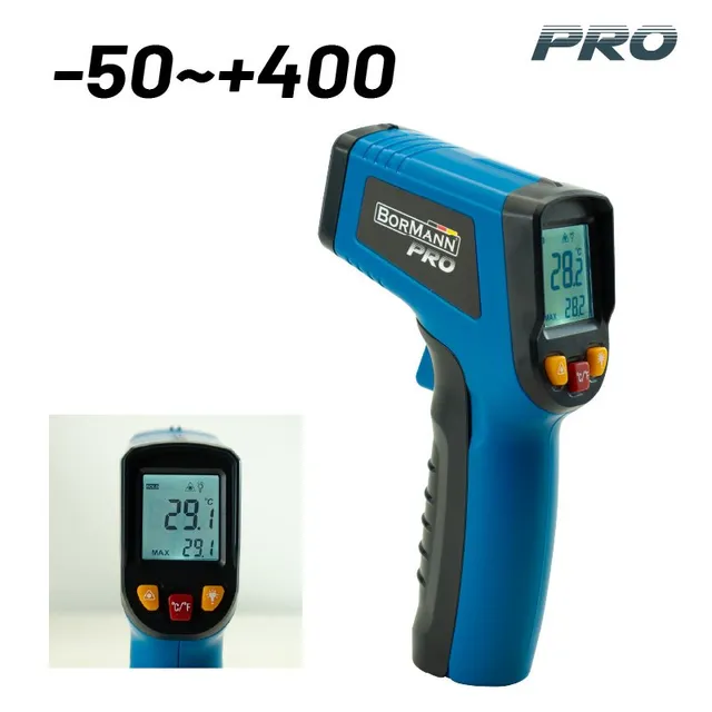 Bormann termometro a infrarossi -30+550°C laser