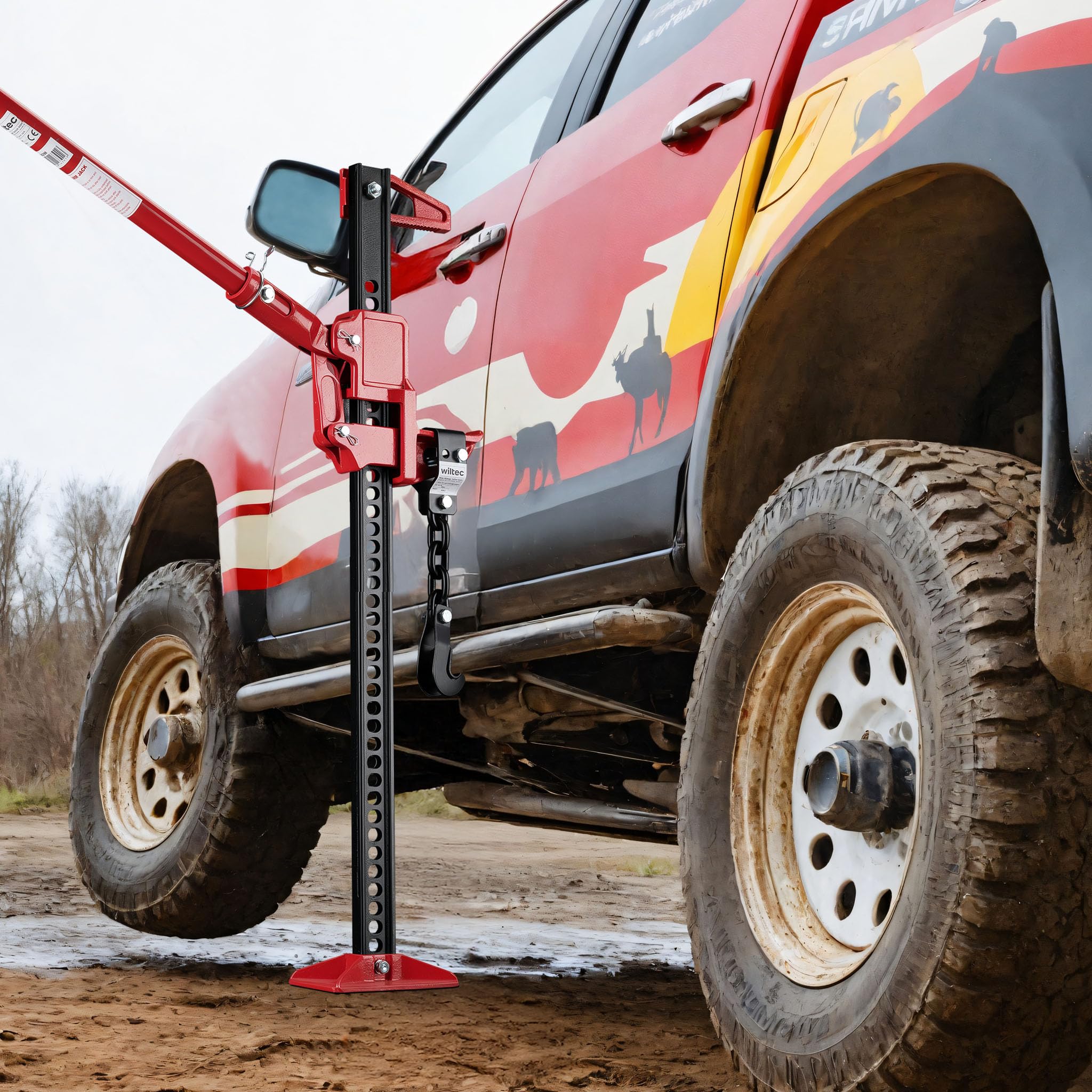 Wiltec Adattatore Binda Sollevamento Paraurti 1361kg in Acciaio
