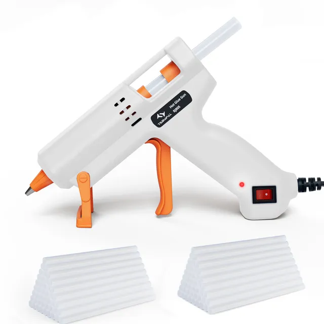 Tilswall Pistola Colla a Caldo 50W con 75 Stick 7mm