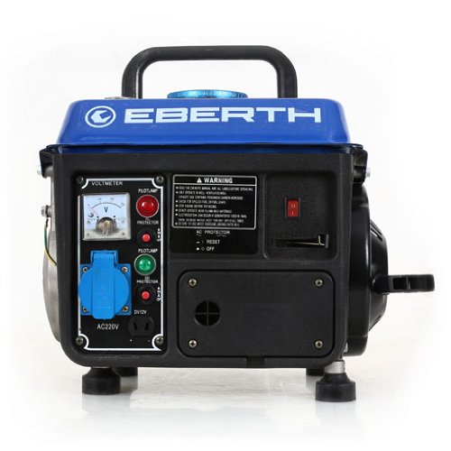 Eberth 750W Generatore Corrente Benzina 650W Portatile