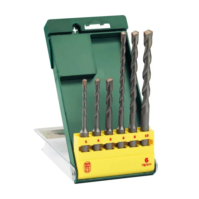 Bosch 2607019447 set 6 punte SDS-Plus calcestruzzo 5-10 mm