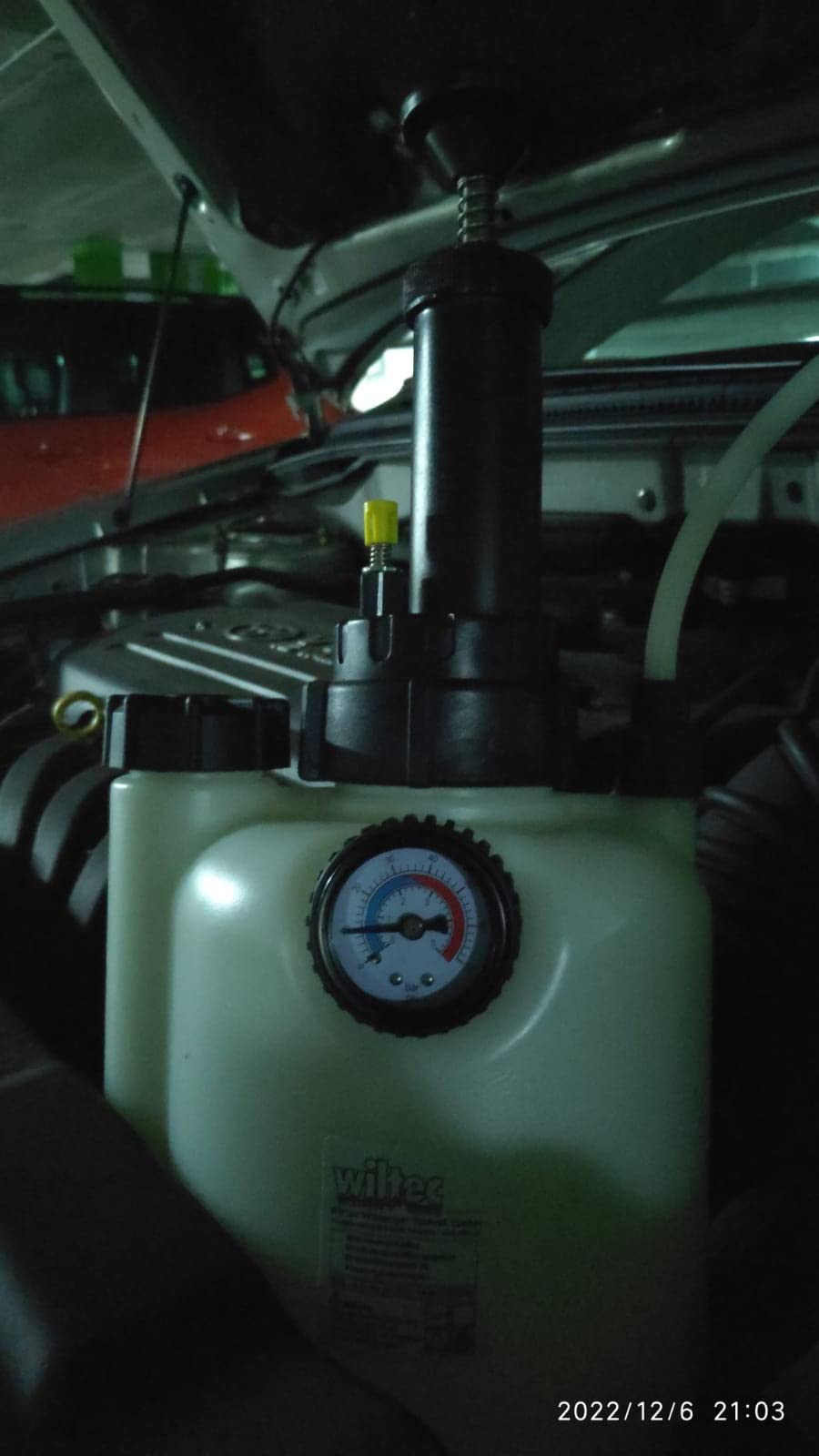 Wiltec Spurgafreni Pneumatico 3L Aspirazione 1L