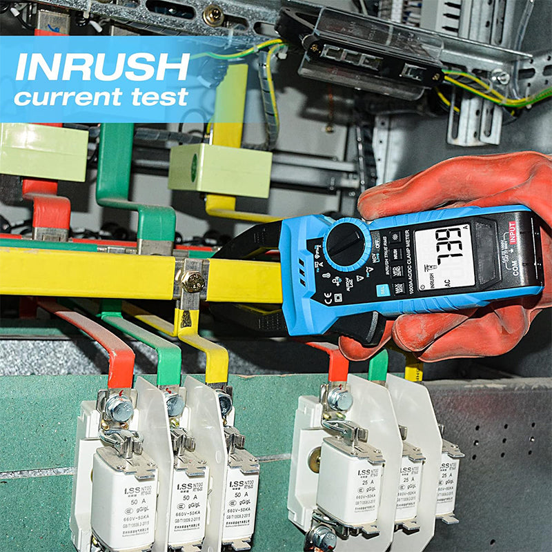 Tilswall Multimetro a Pinza Digitale 1000A True-RMS
