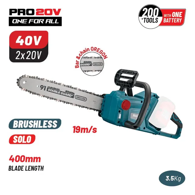 Bormann Pro Motosega 20V+20V Brushless Solo Oregon