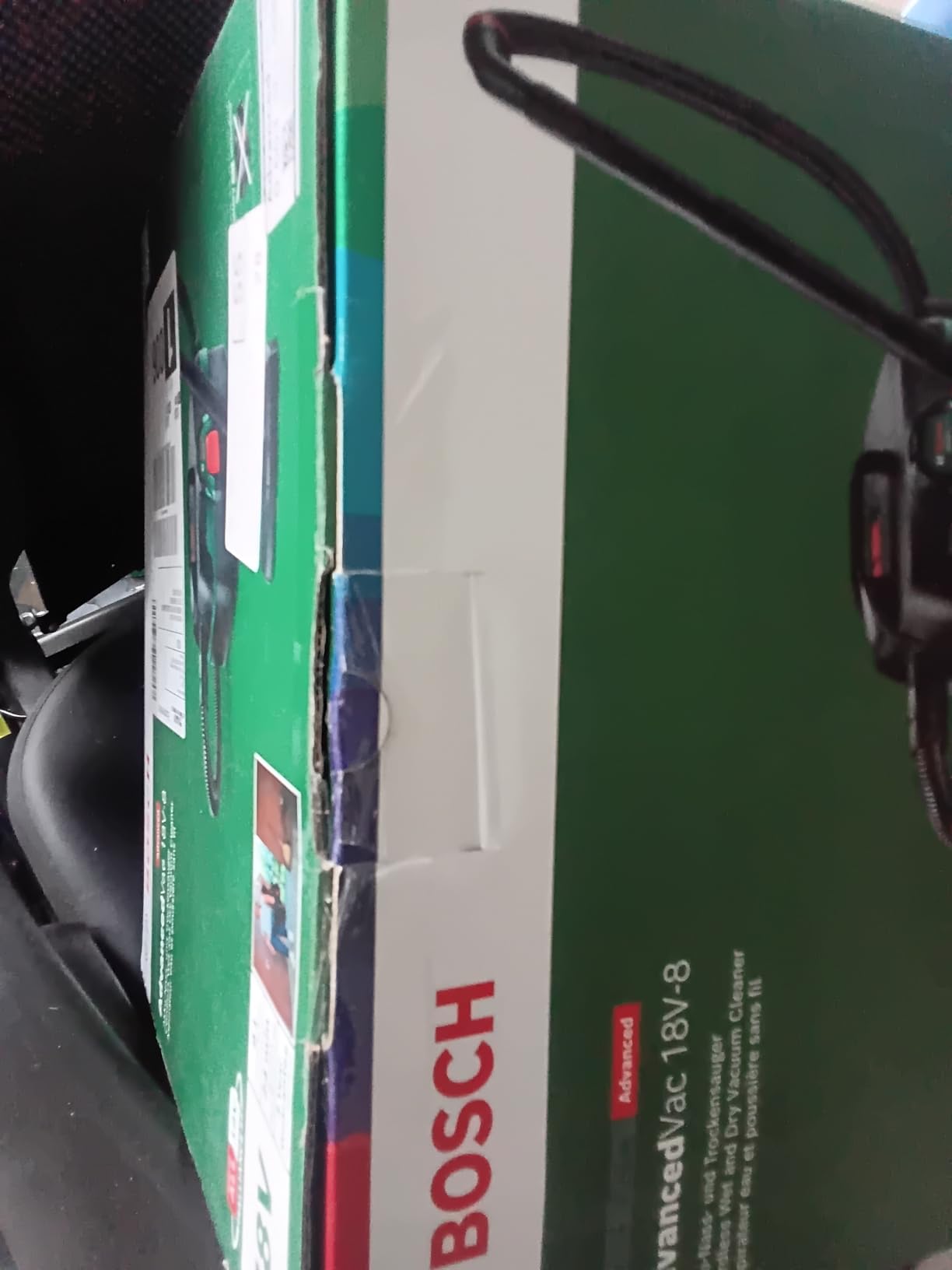Bosch AdvancedVac 18V-8 aspiratore 18V secco umido accessori