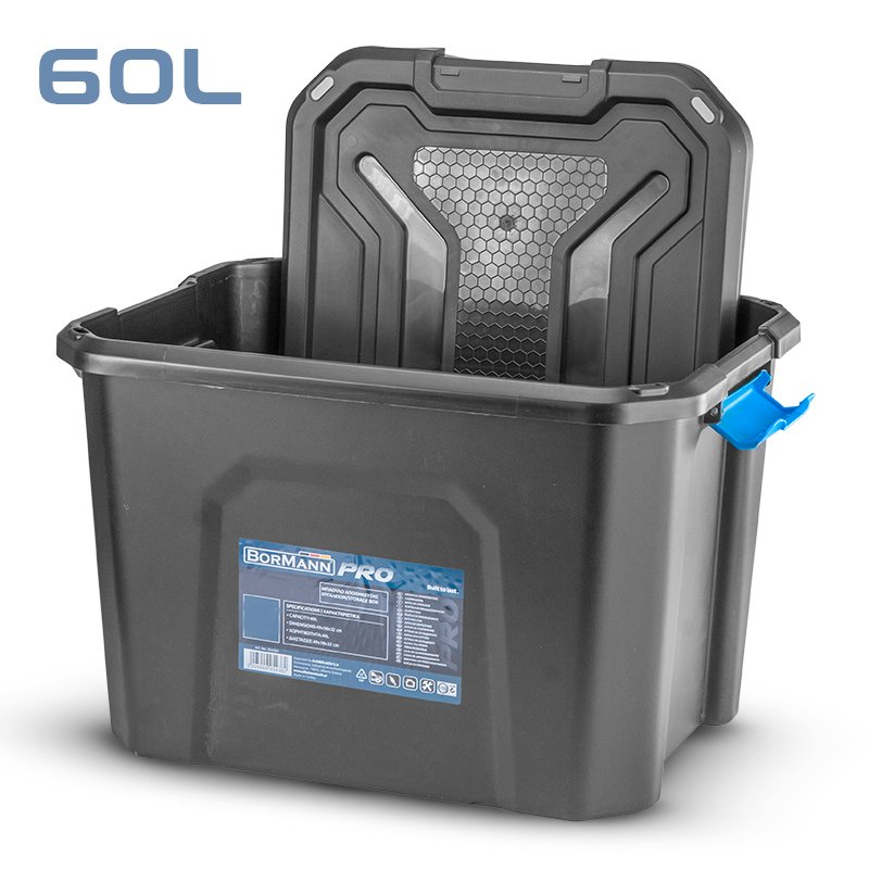 Bormann Pro Elephant box portautensili 58x38x40,5 cm heavy duty