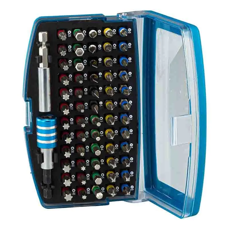Bormann Pro BHT1310 Set Inserti 62pz con Adattatori