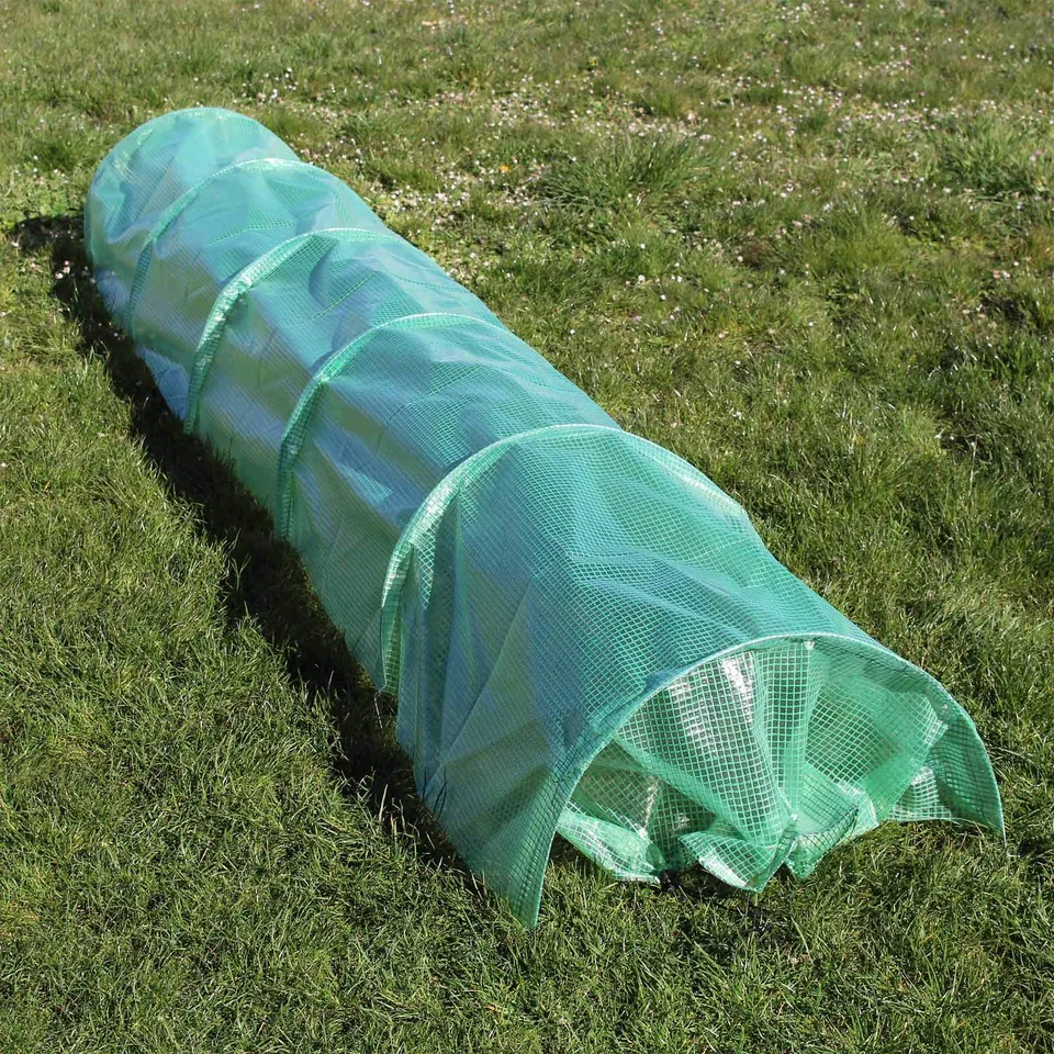 Wiltec Serra Tunnel 300x65x45 cm con Telo PE 130 g/m²