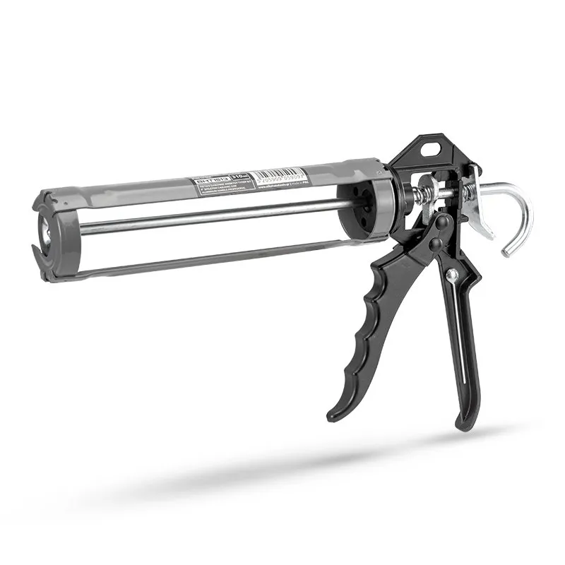 Bormann pistola silicone 9" manico alluminio professionale