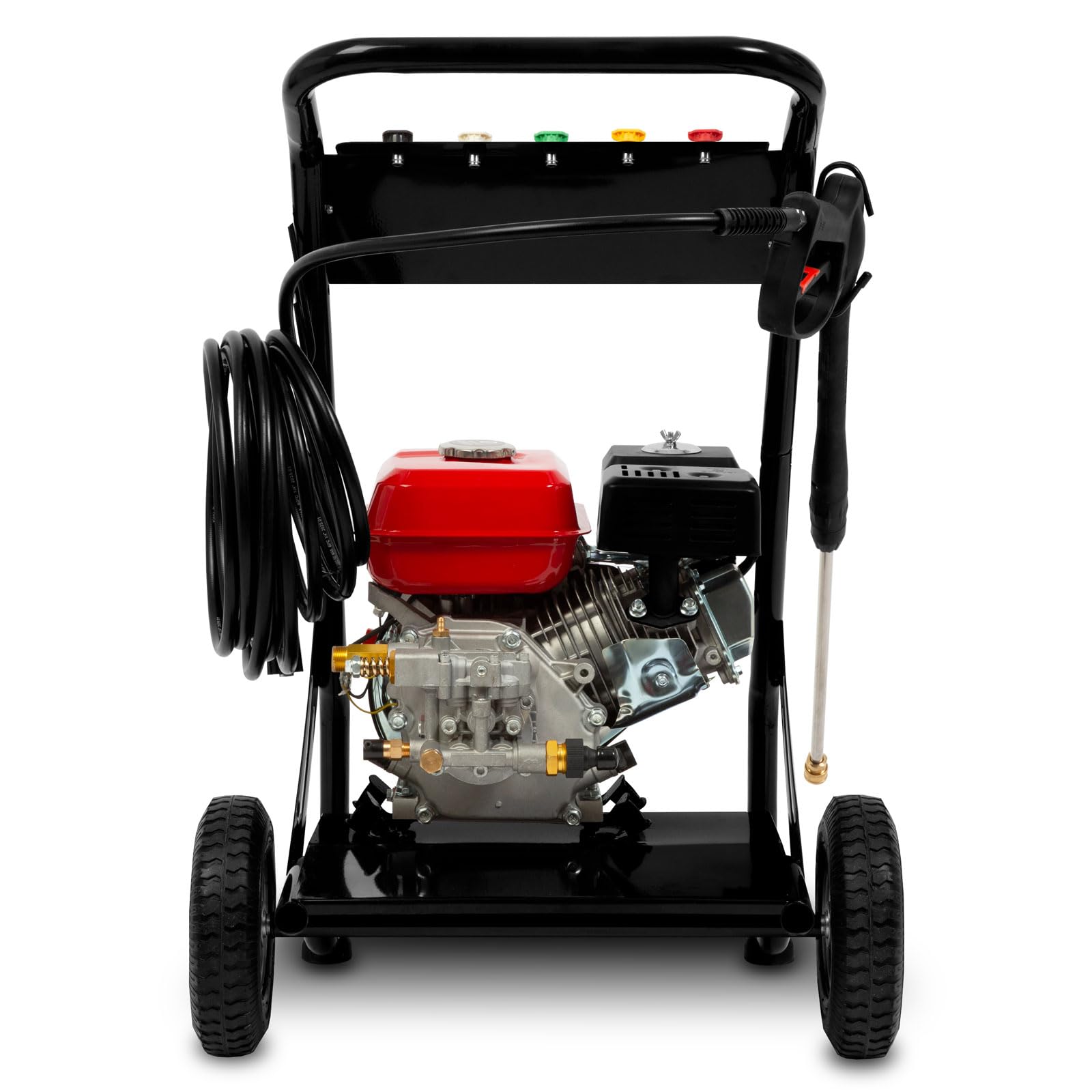 EBERTH Idropulitrice a Benzina 210 Bar 6,5 CV Autoadescante