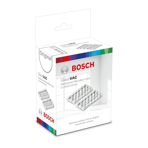 Bosch GlassVAC Panno Microfibra Ricambio 2 Pezzi