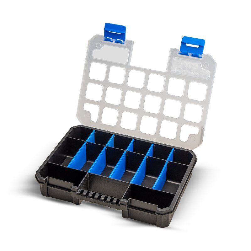 Bormann Pro Zebra organizer 14 posti 27x20x5 cm