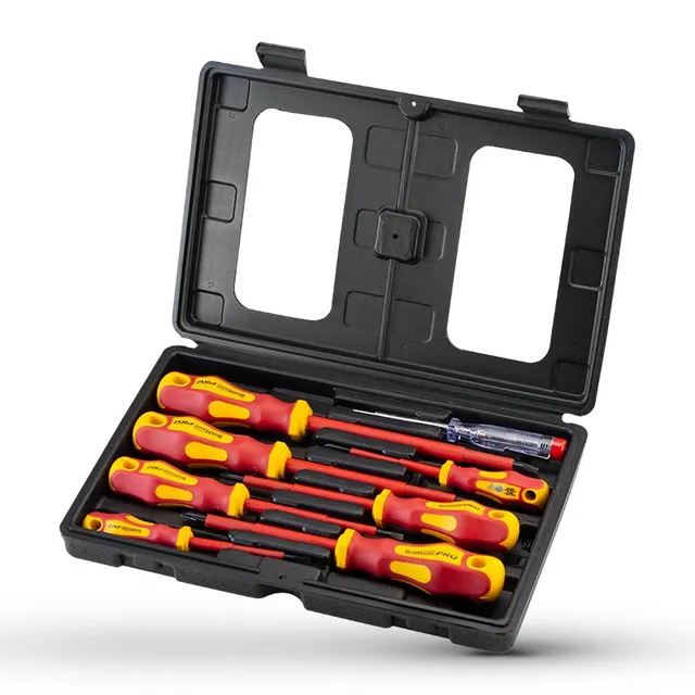 Bormann set cacciaviti isolati 8 pezzi CrV