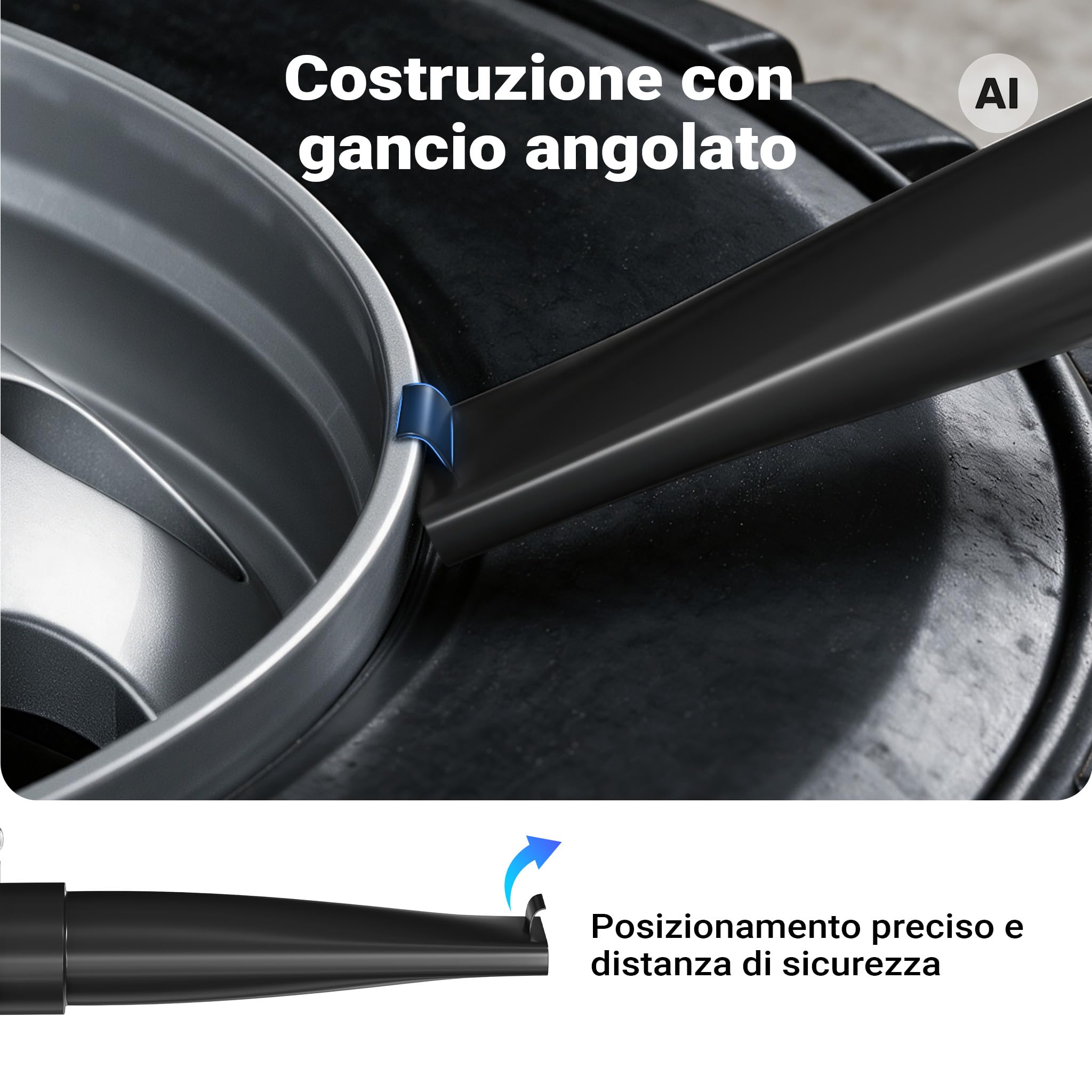 Wiltec Booster pneumatici 19L tallonatore max 10 bar