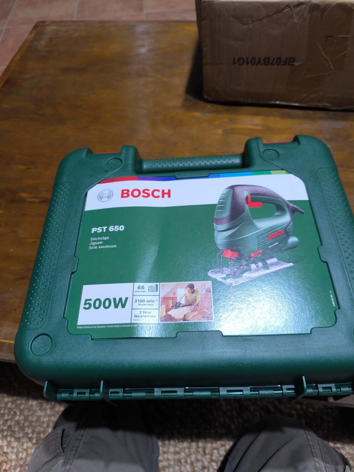 Bosch PST 650 Seghetto Alternativo 500W in Valigetta