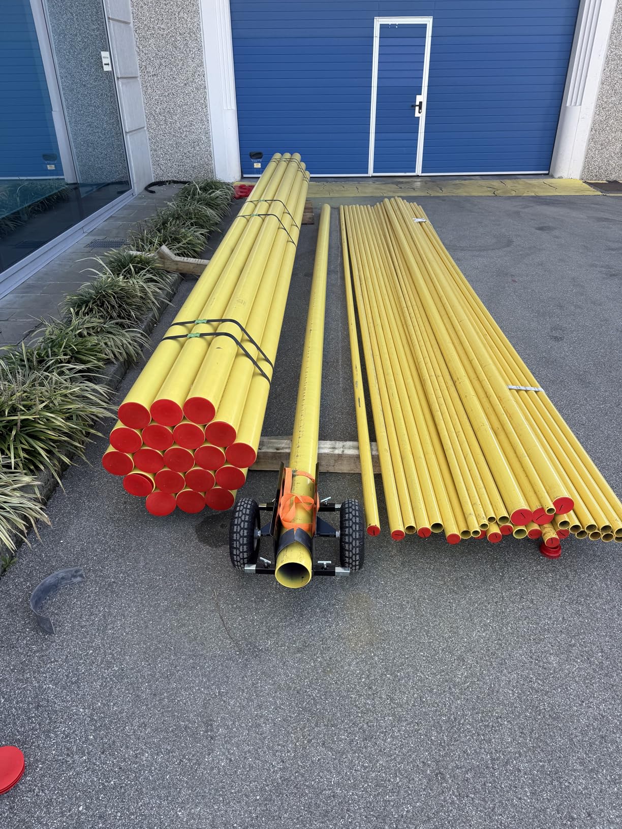 Wiltec Carrello Carichi Pesanti 275 kg pneumatici