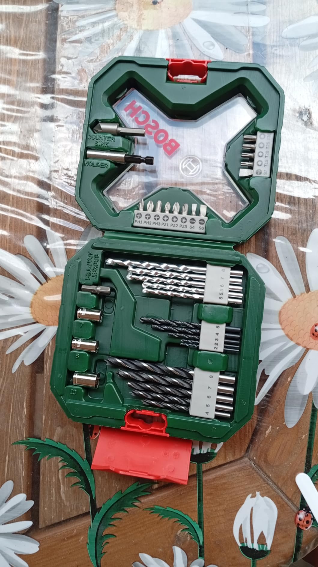Bosch X-Line 34 pezzi set punte e bit titanio