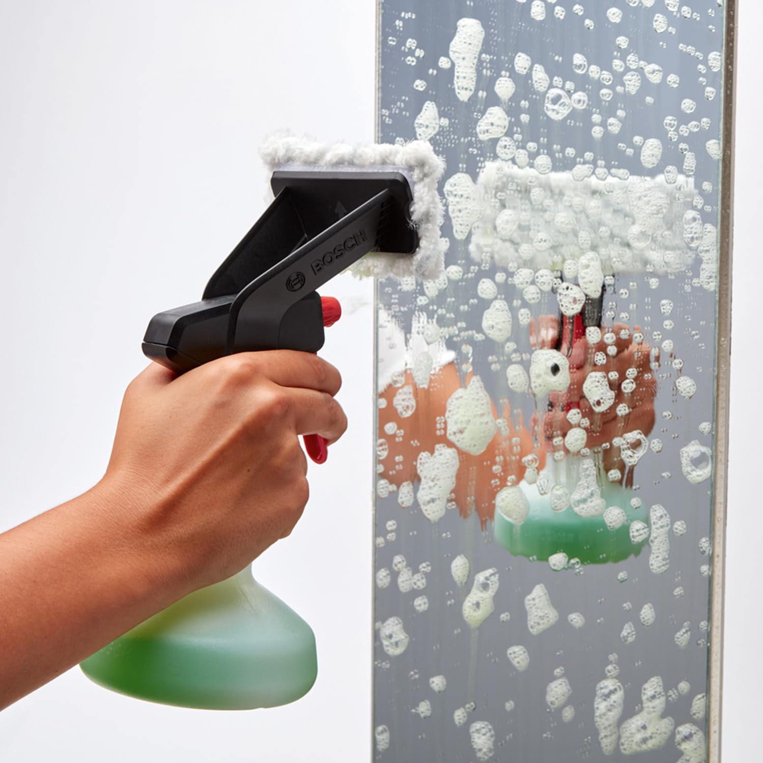 Bosch GlassVAC Panno Microfibra Ricambio 2 Pezzi