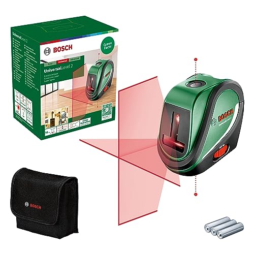 Bosch UniversalLevel 2 Livella Laser Croce + Treppiede