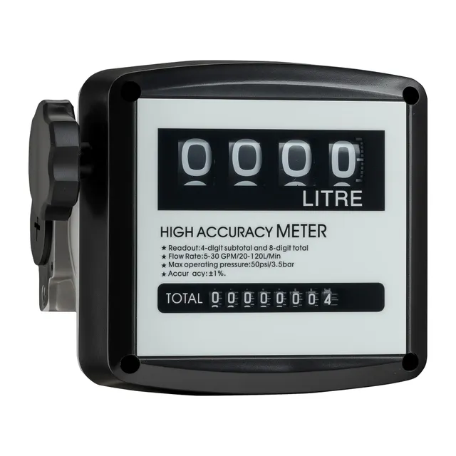 Wiltec Contatore gasolio 20-120 l/min 25,4 mm diesel