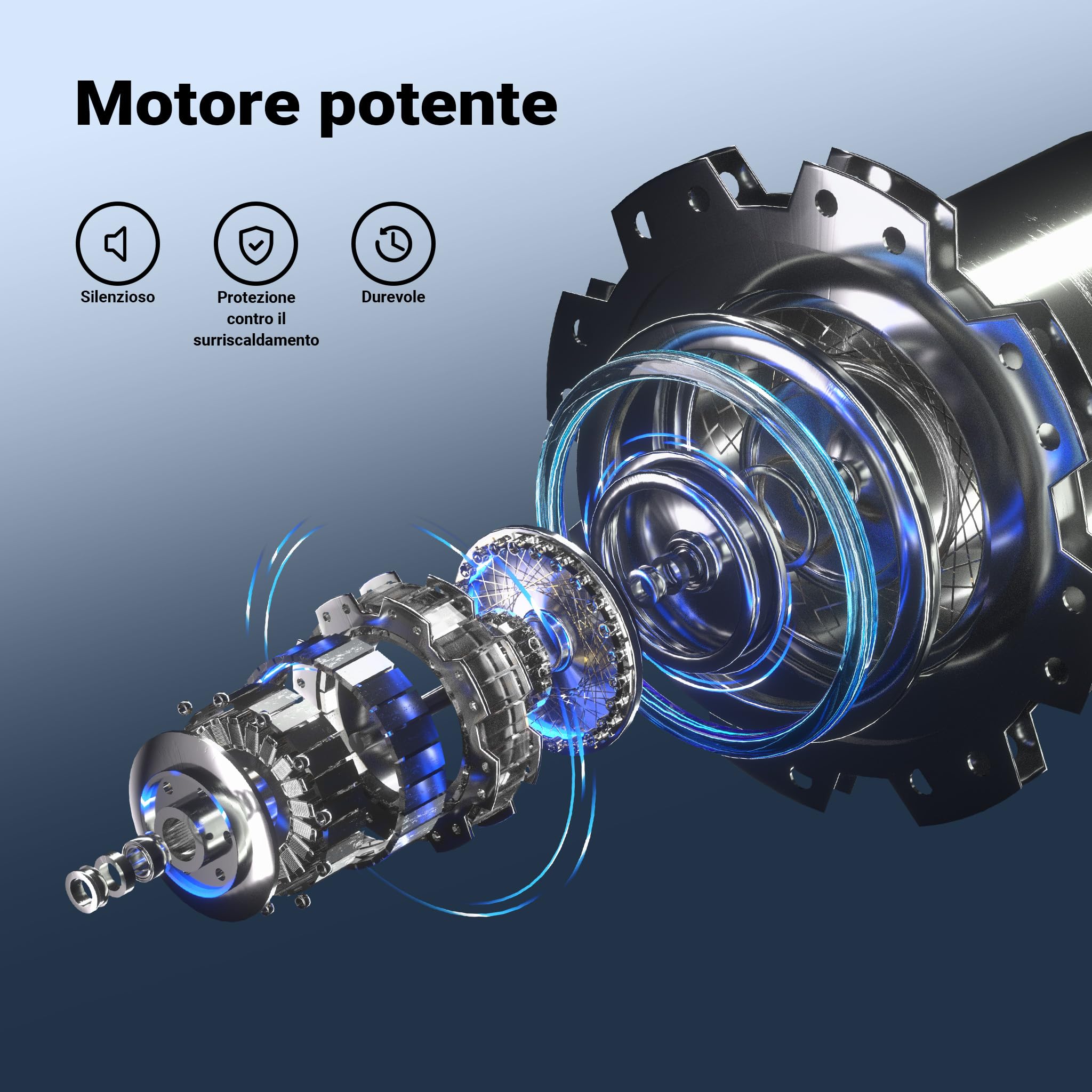 Wiltec pompa sommersa 550W 12500 l/h 7 m inox rasoterra