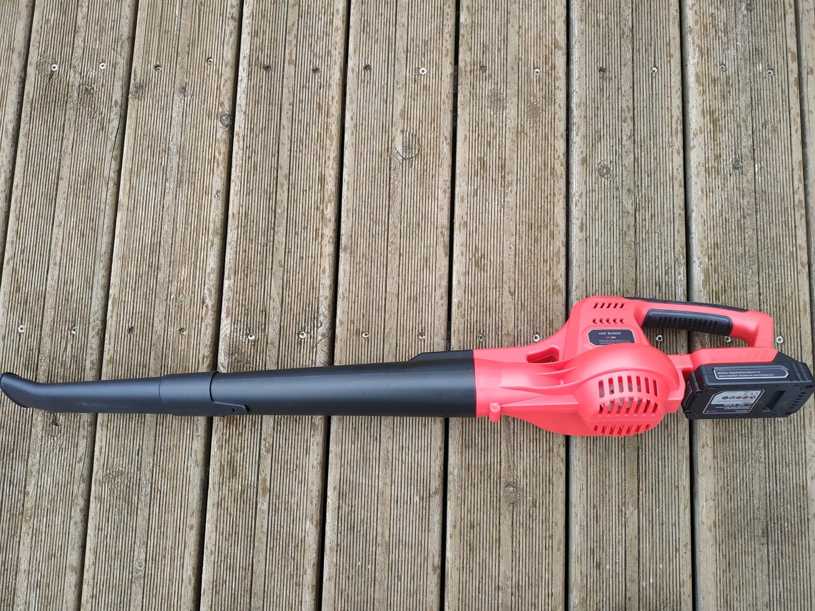 Weytoll Soffiatore foglie 20V 2.0Ah 2 velocita