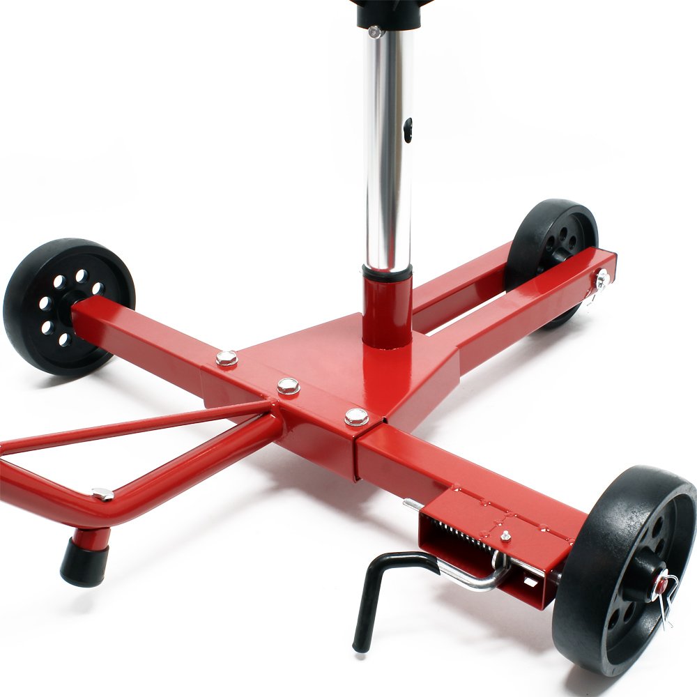 Wiltec Carrello Porta Gomme 100 kg 4 Ruote 225 mm mobile