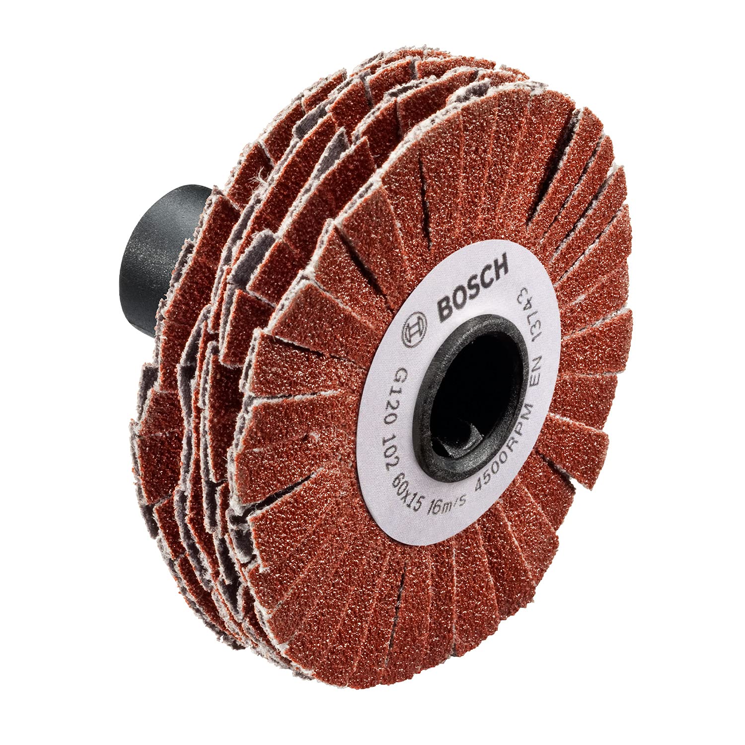 Bosch Rullo abrasivo flessibile 15 mm grana 120 sottile