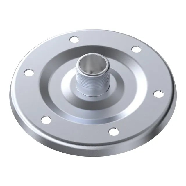 Wiltec Flangia DN25 ricambio serbatoio 24-100 l acciaio inox