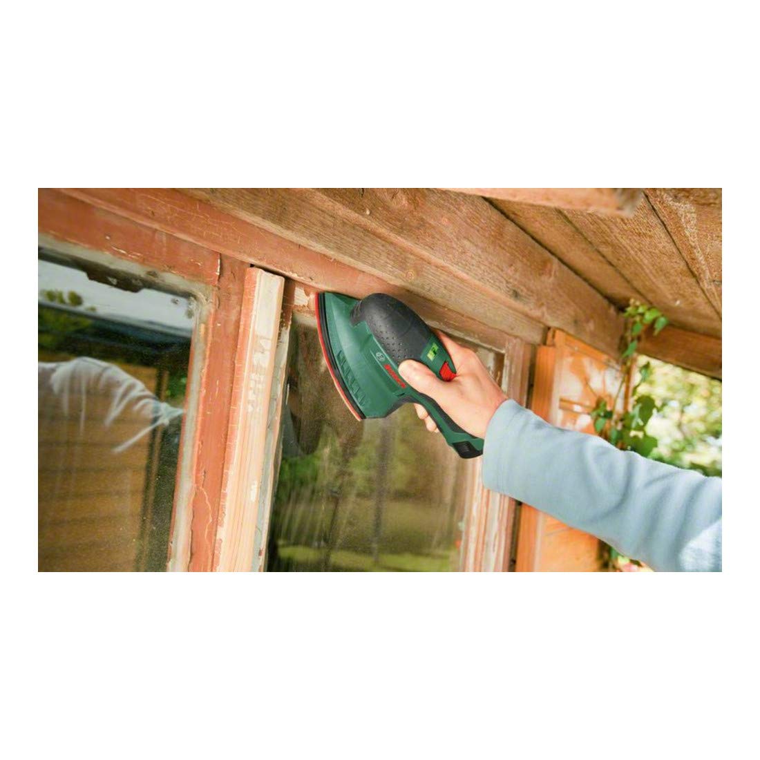 Bosch EasySander 12 levigatrice palmare corpo macchina 12V microvelcro