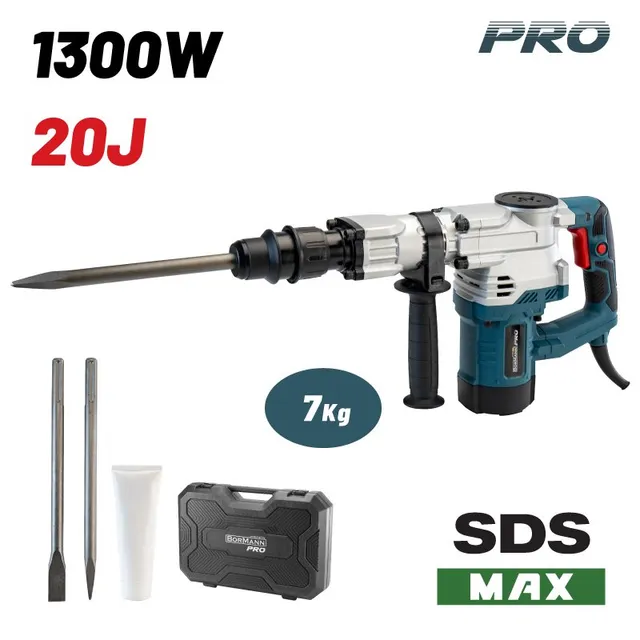 Bormann Pro BDH3100 Martello Demolitore SDS-Max 1300W