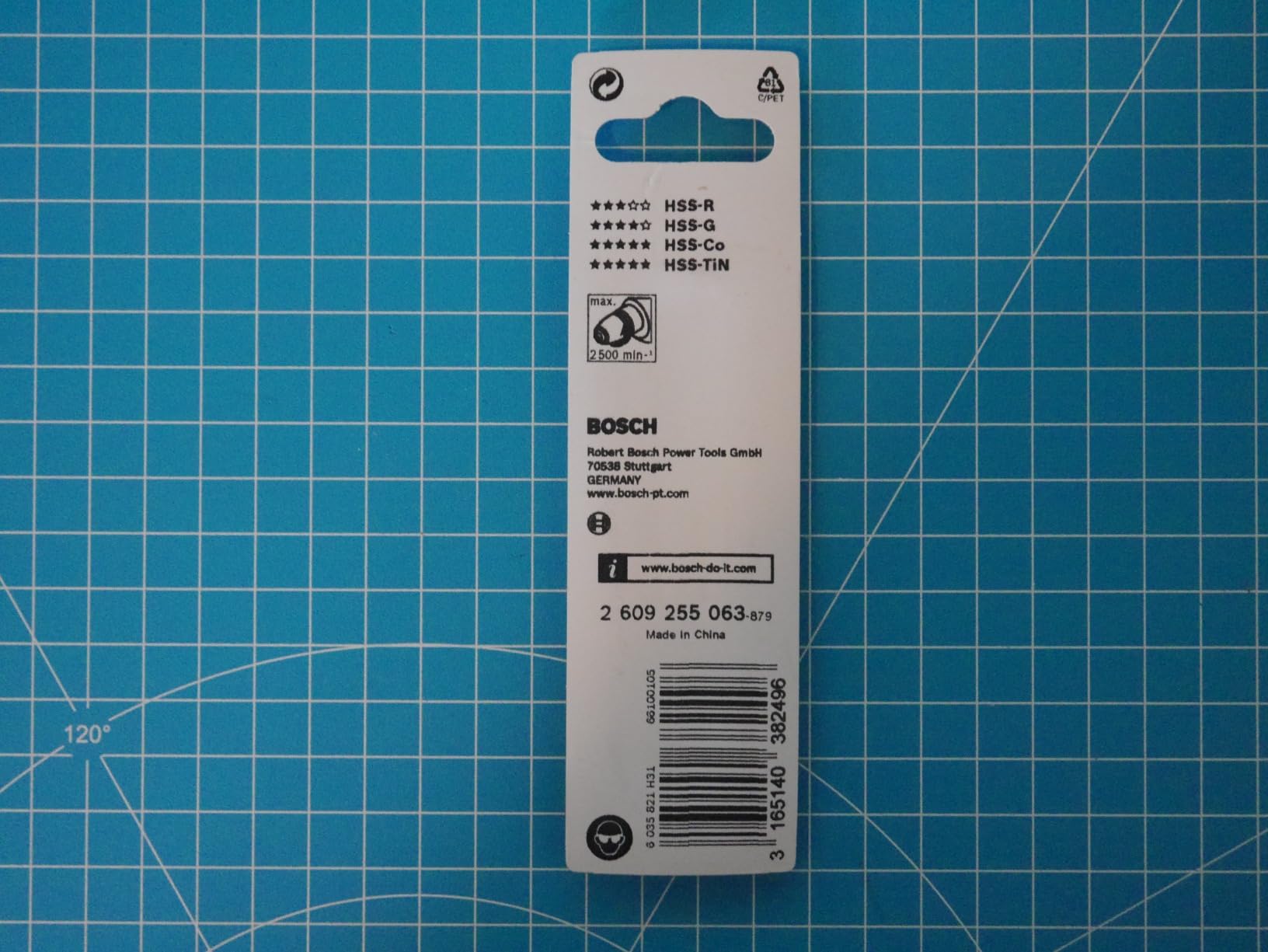 Bosch Punta trapano HSS-Co 8,5 mm metallo duro