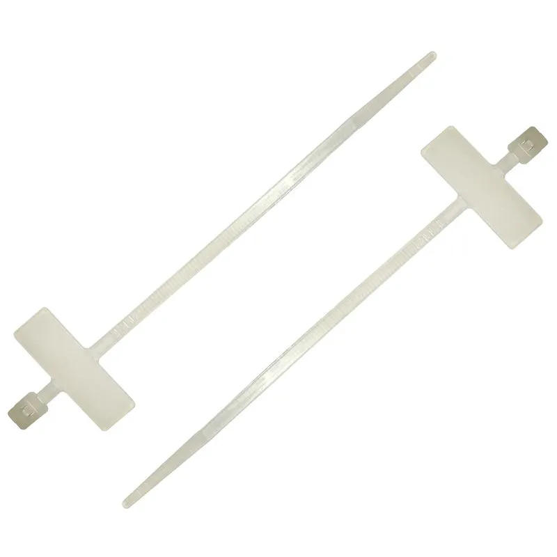 Bormann fascette cavo targhetta 2,5x100mm bianche 100pz
