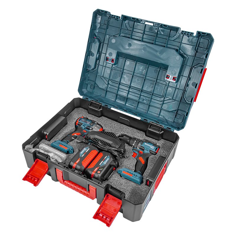 Bormann Pro BBP5431X44T2CA set trapani 20V 2x4,0Ah brushless
