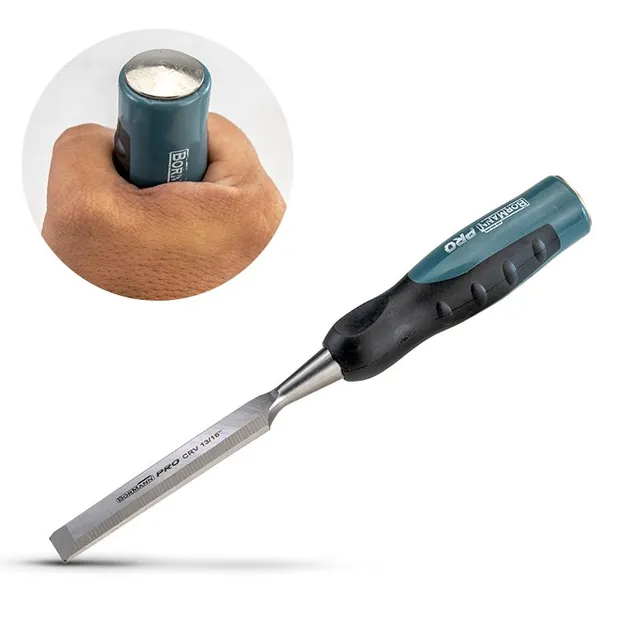 Bormann Pro Scalpello Legno CRV 20mm Manico TPR