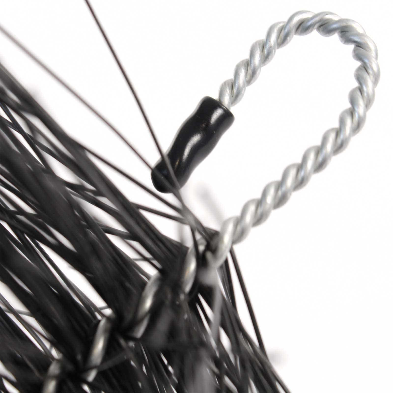 XPOtool spazzola conica pluviali 25 cm antifoglie 8-12 cm