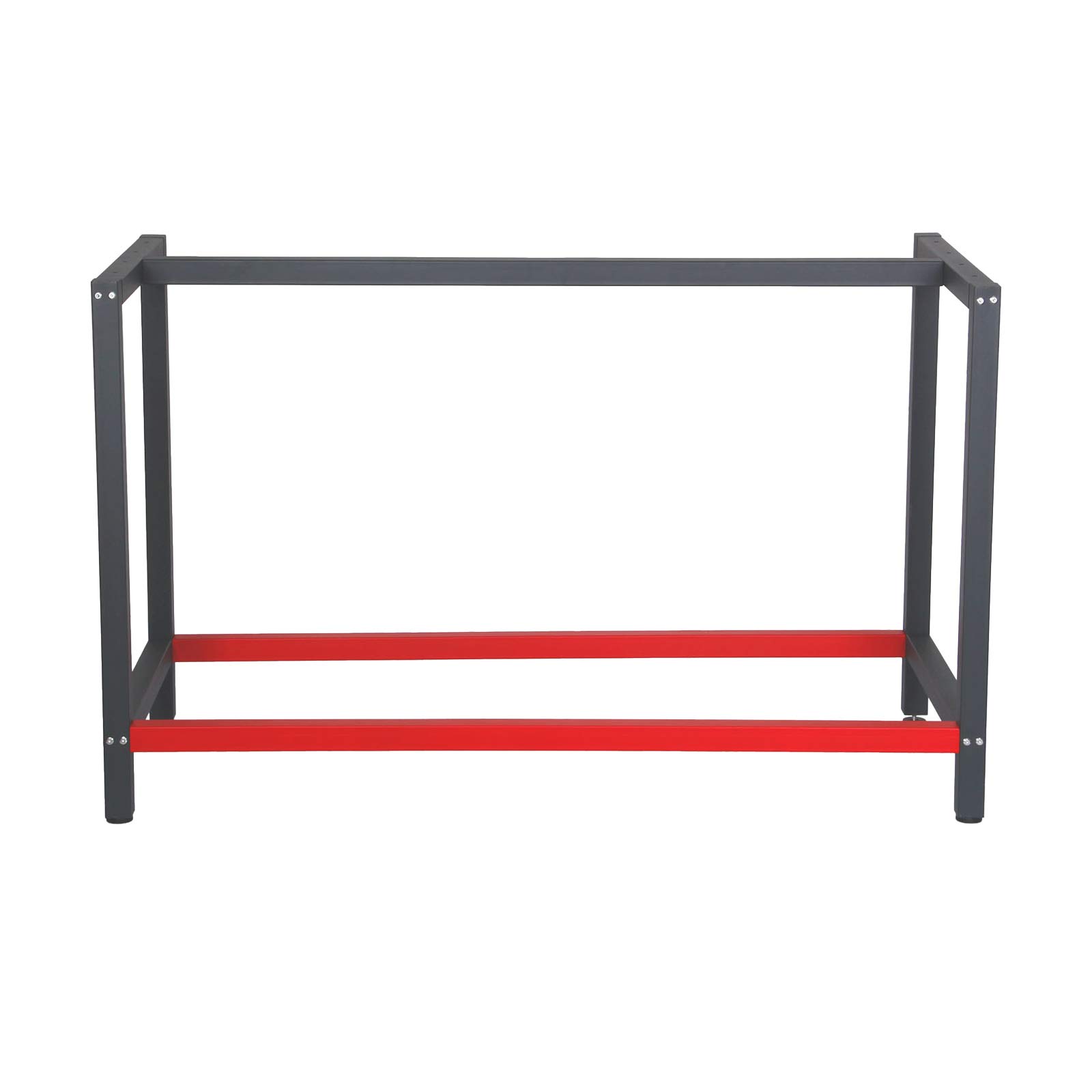 Wiltec Telaio banco lavoro acciaio 125x57x81 cm antracite