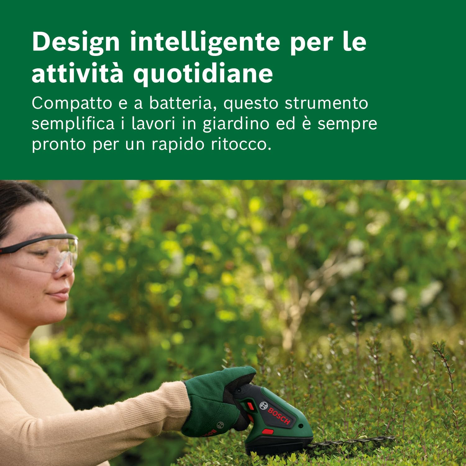 Bosch ISIO 4V forbici erba e sfoltirami batteria 80+120 mm