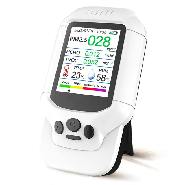 Tilswall Misuratore Qualità Aria PM2.5 PM10 HCHO TVOC