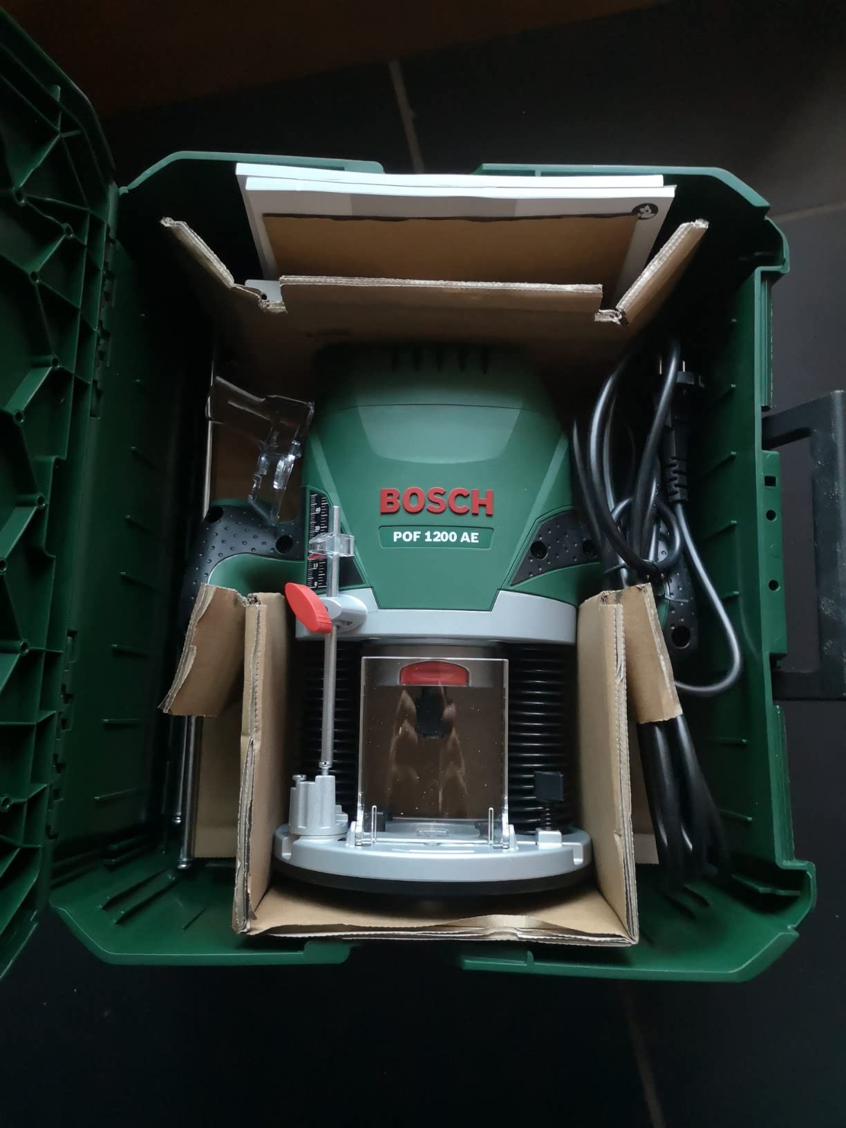 Bosch SystemBox M Cassetta Attrezzi Vuota Verde Impilabile