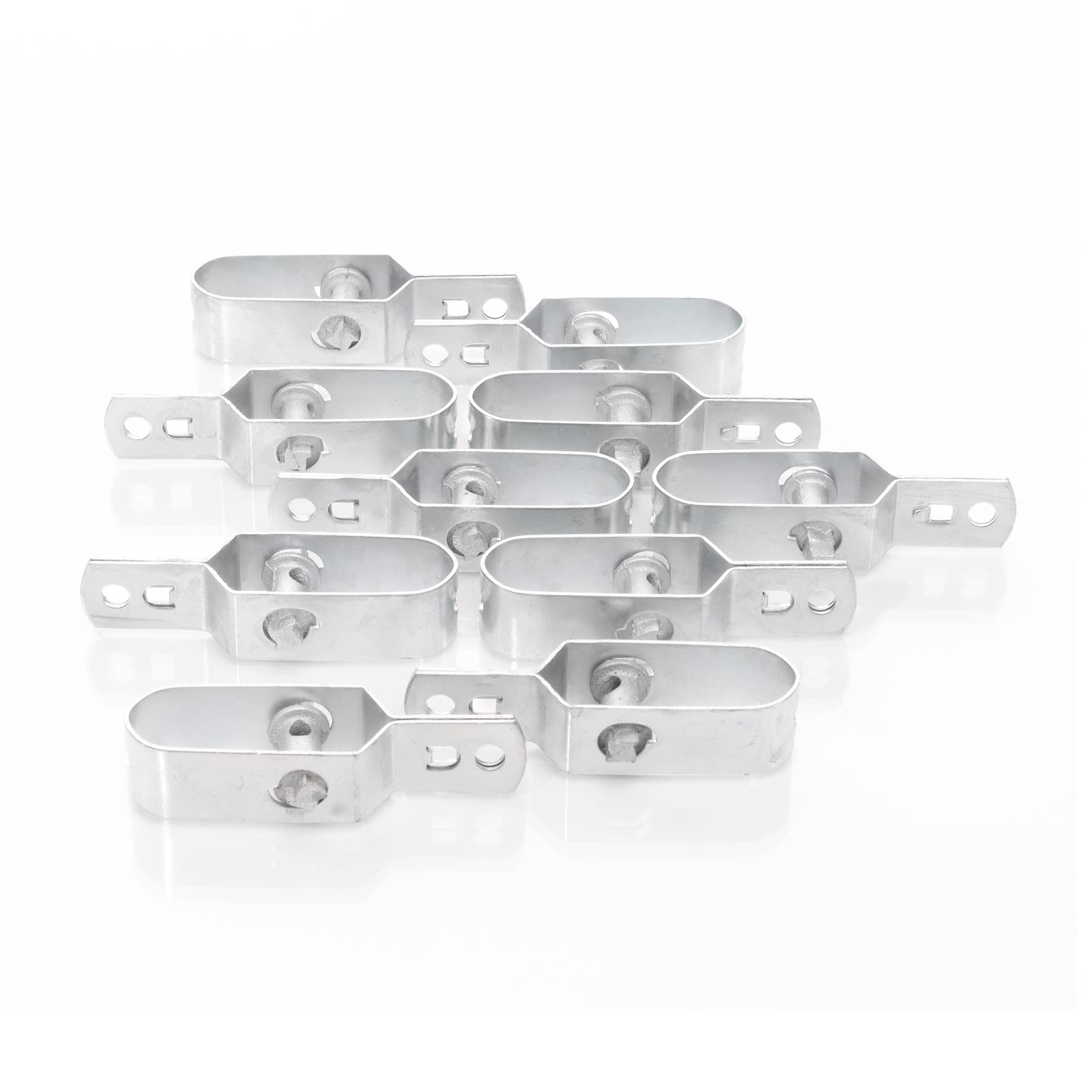 Wiltec tenditore filo zincato set 10 pezzi recinzione fino 4 mm