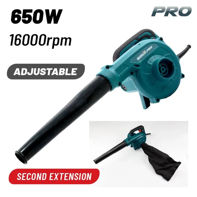 Bormann Pro soffiatore elettrico 650W velocità variabile